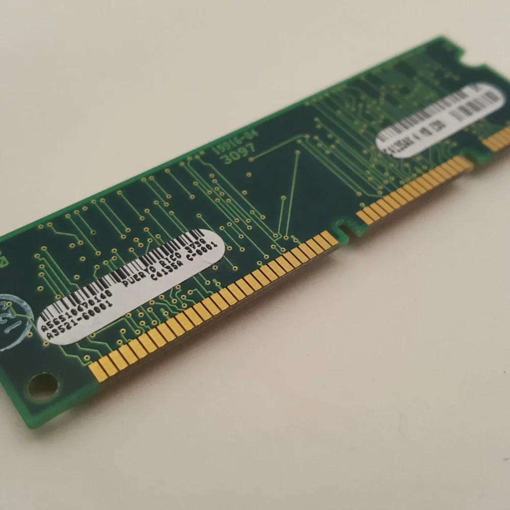 HP C4135AX 4MB 100-pin EDO DRAM DIMM from HP LJ 4000 | A3521-60001 | USED